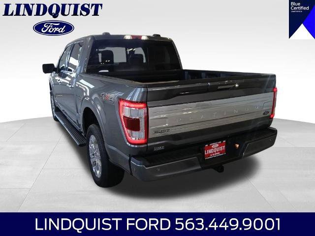 Certified 2022 Ford F150 Platinum w/ Equipment Group 701A High image 3