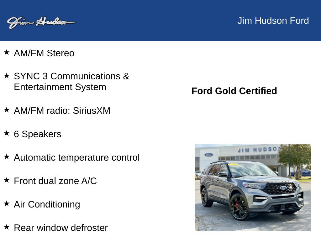Certified 2023 Ford Explorer ST w/ Equipment Group 401A AWD/4WD image 13