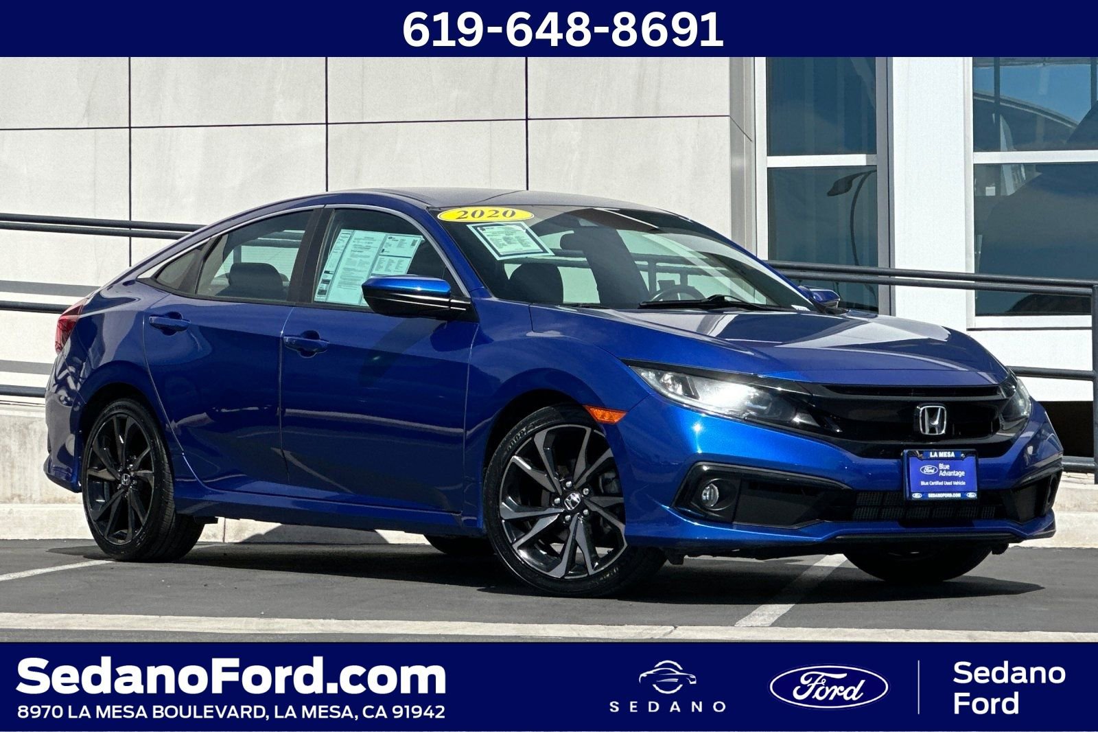 Used 2020 Honda Civic Sport image 1