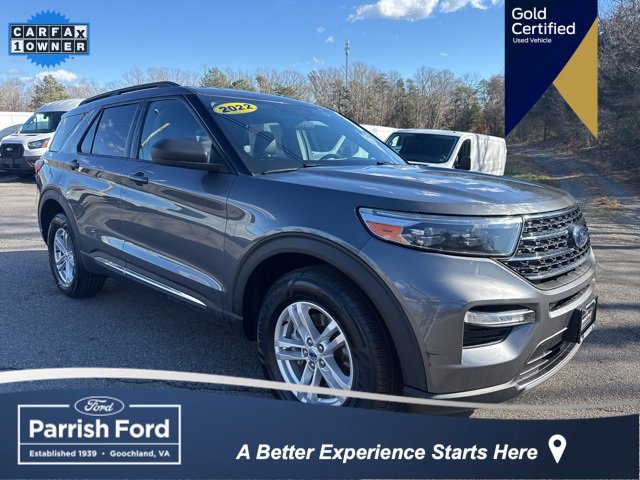 Certified 2022 Ford Explorer XLT w/ Equipment Group 202A