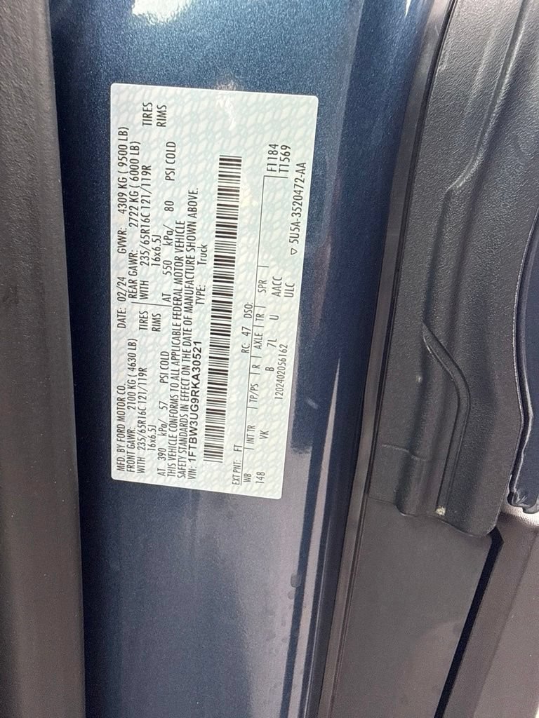 Certified 2024 Ford Transit 350 148 High Roof Extended AWD image 45