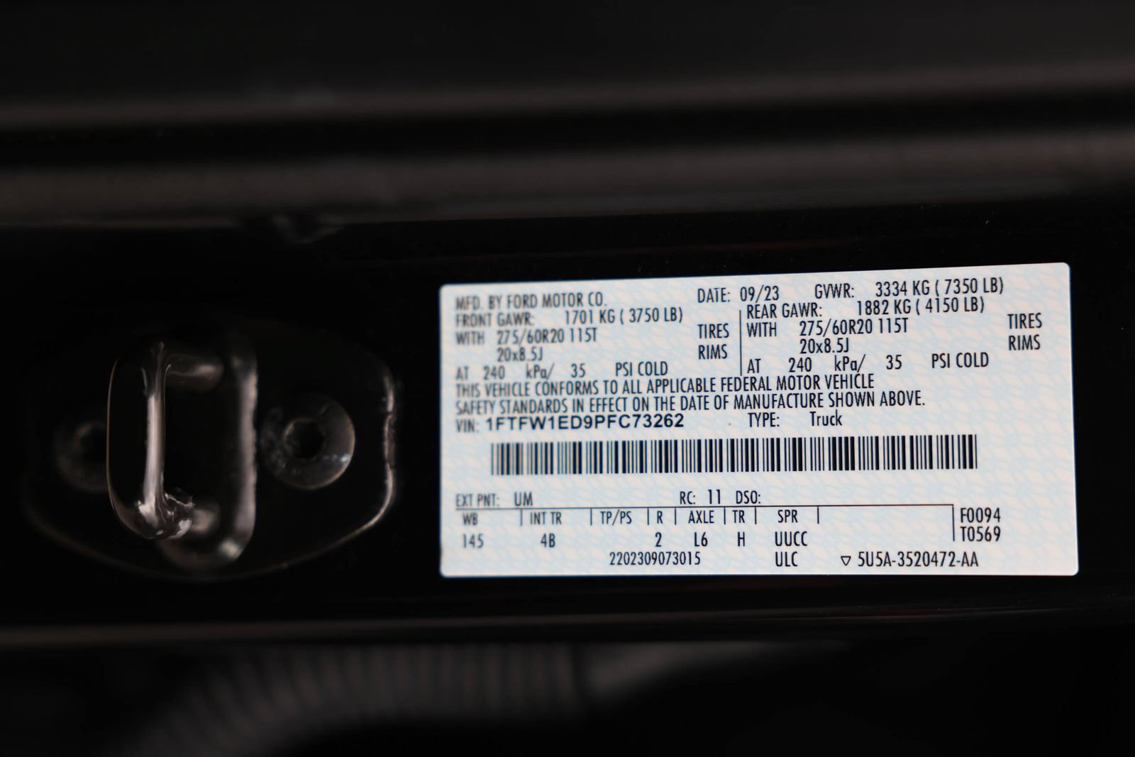 Certified 2023 Ford F150 XLT w/ Equipment Group 302A High AWD/4WD image 43