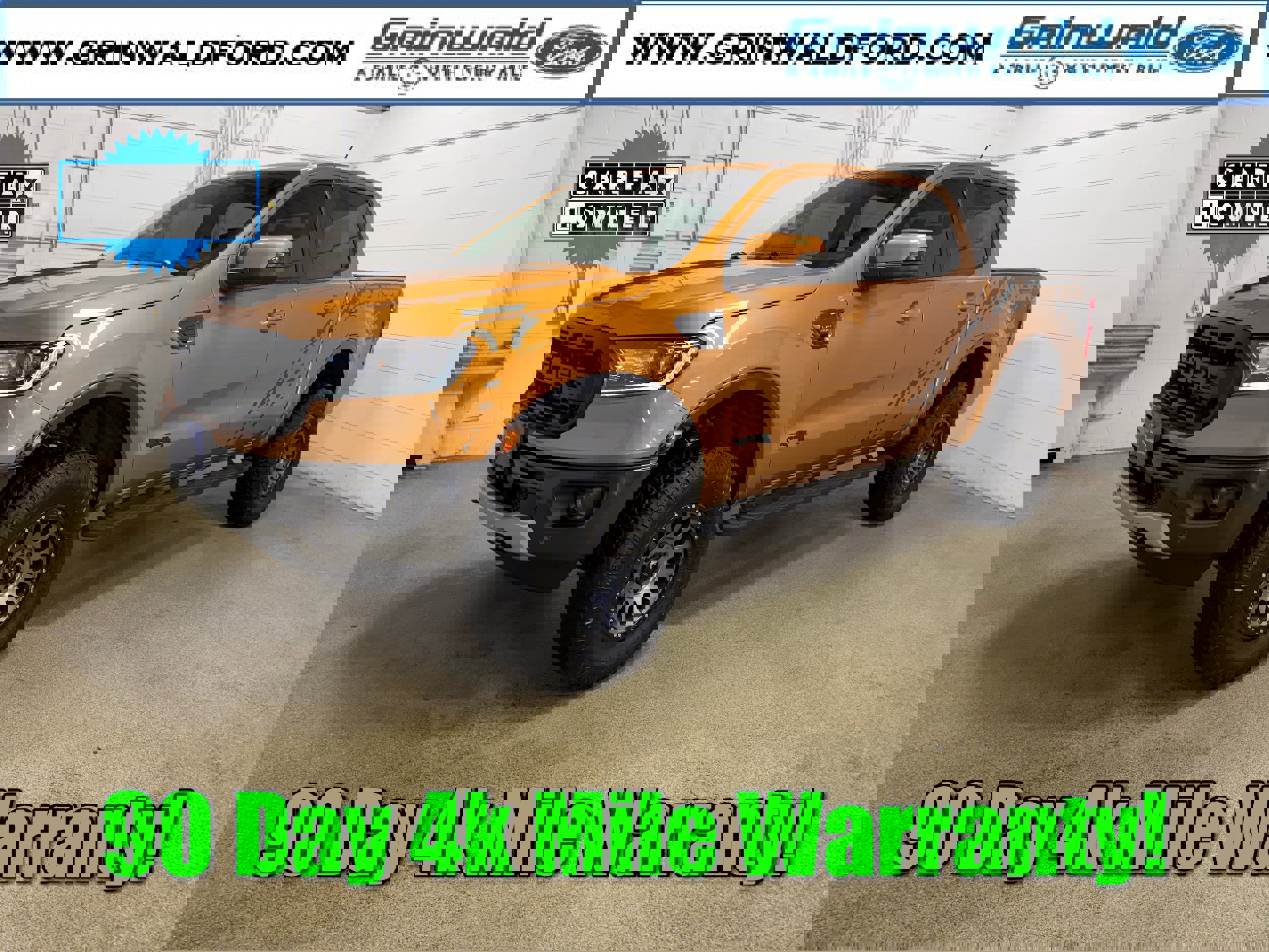 Certified 2019 Ford Ranger Lariat w/ Equipment Group 501A Mid image 1