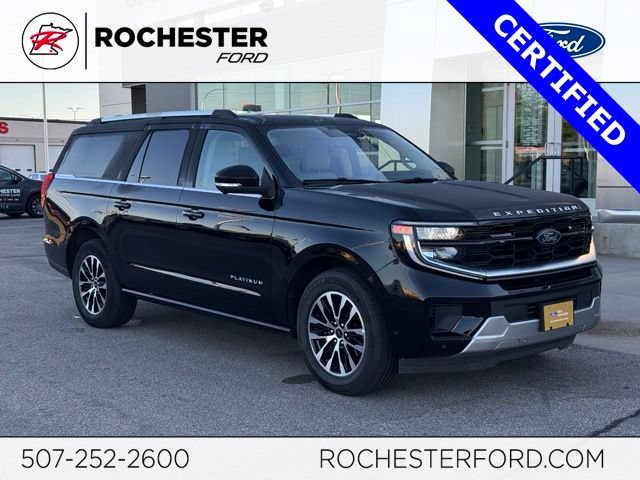 Certified 2025 Ford Expedition Max Platinum AWD/4WD image 1