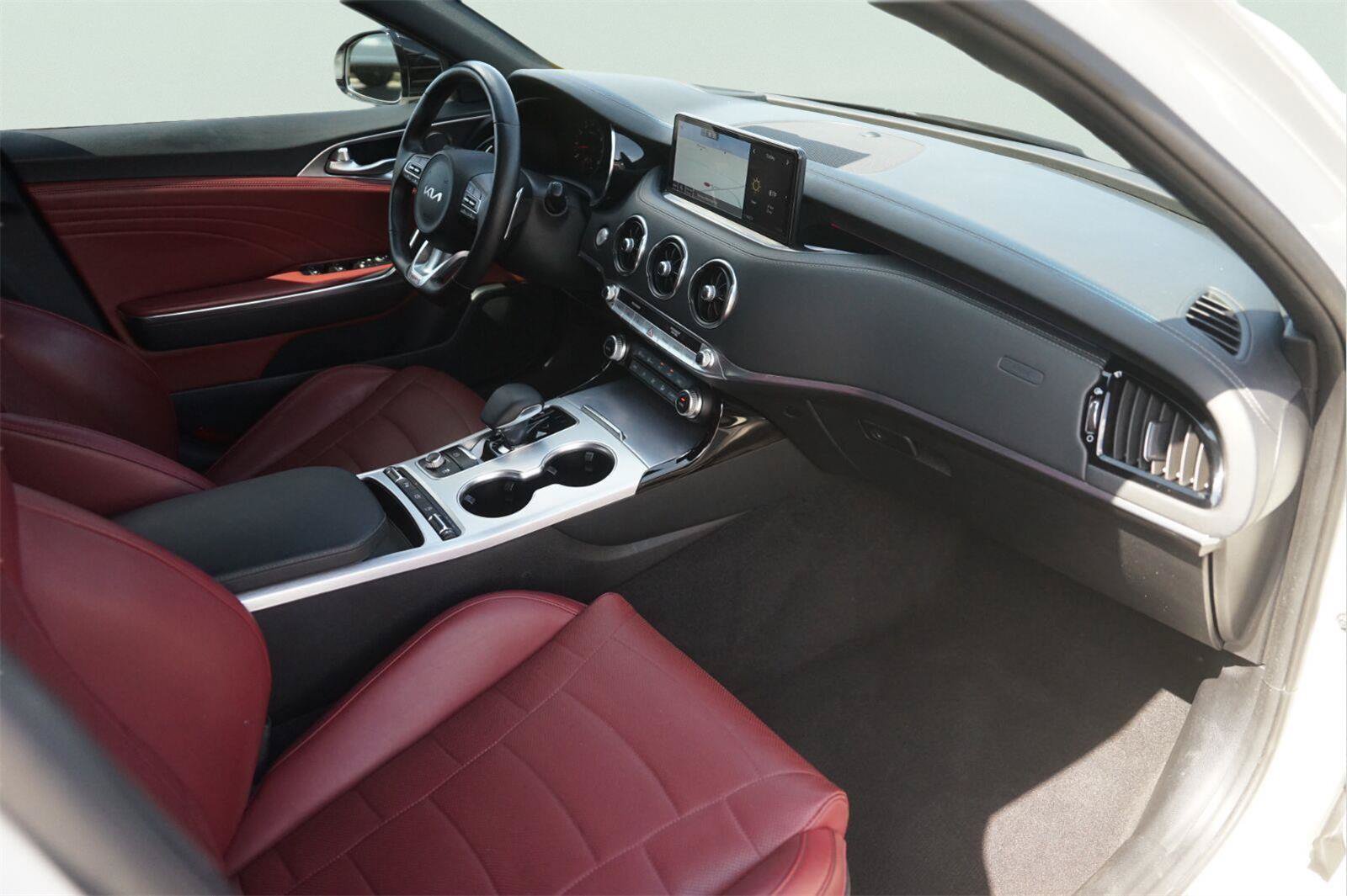Used 2022 Kia Stinger GT2 w/ Red Interior Color Package RWD image 18
