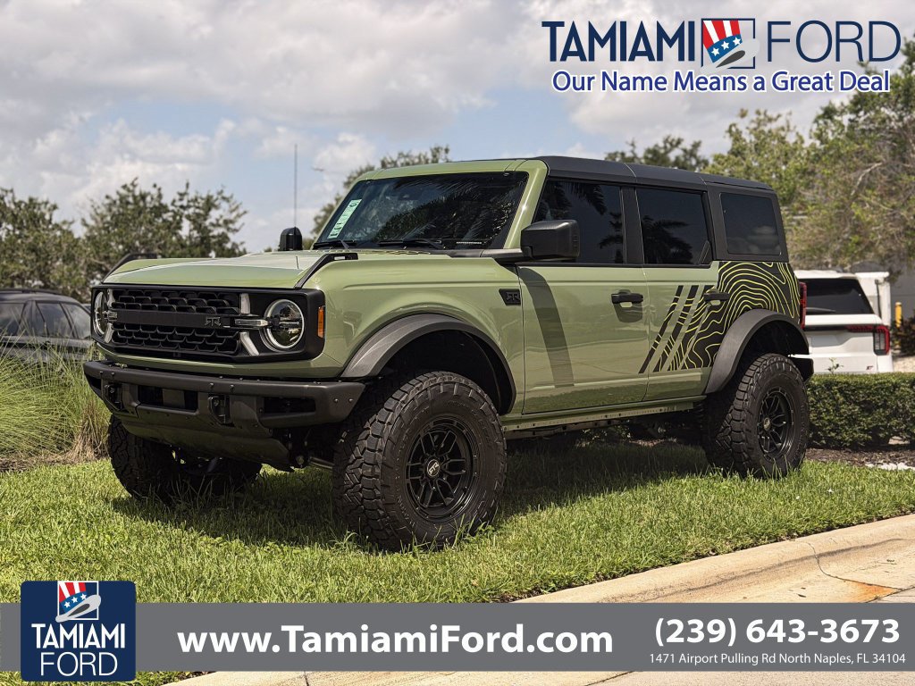 Certified 2025 Ford Bronco Big Bend w/ Black Diamond Package