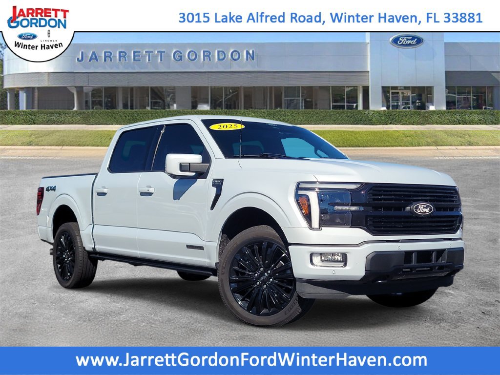 Certified 2025 Ford F150 Platinum w/ Equipment Group 702A High