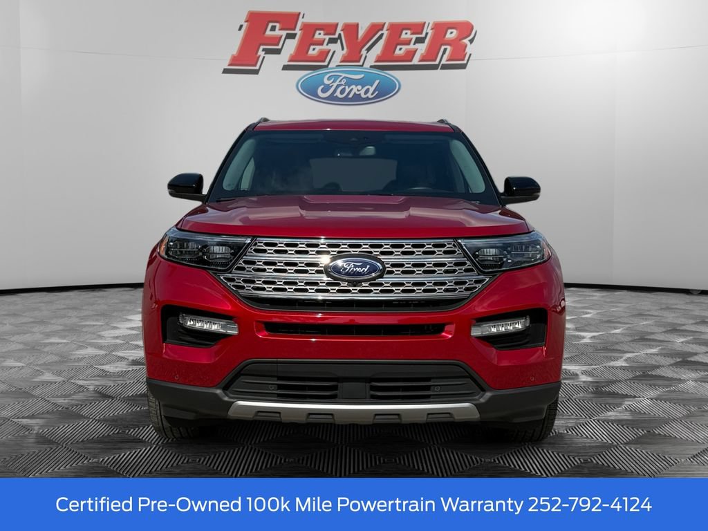 Certified 2023 Ford Explorer Limited w/ Limited Technology Package AWD/4WD image 8