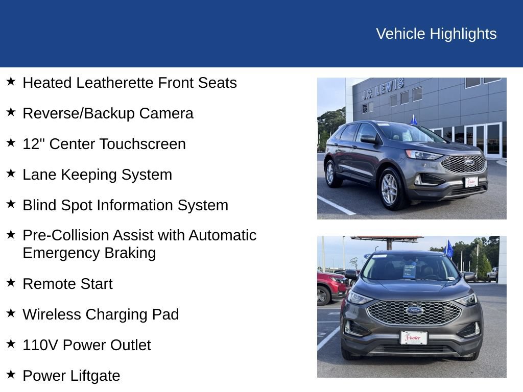 Certified 2024 Ford Edge SEL w/ Convenience Package AWD/4WD image 23