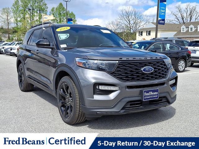 Certified 2022 Ford Explorer ST-Line w/ Class IV Trailer Tow Package AWD/4WD image 2