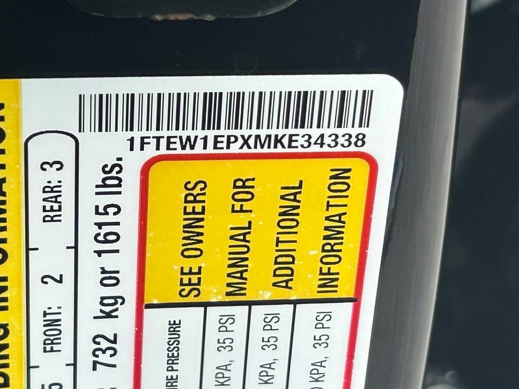 Certified 2021 Ford F150 XLT w/ Equipment Group 302A High image 45