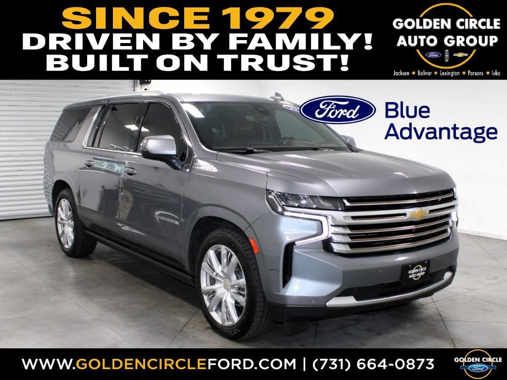 Used 2021 Chevrolet Suburban High Country RWD image 1