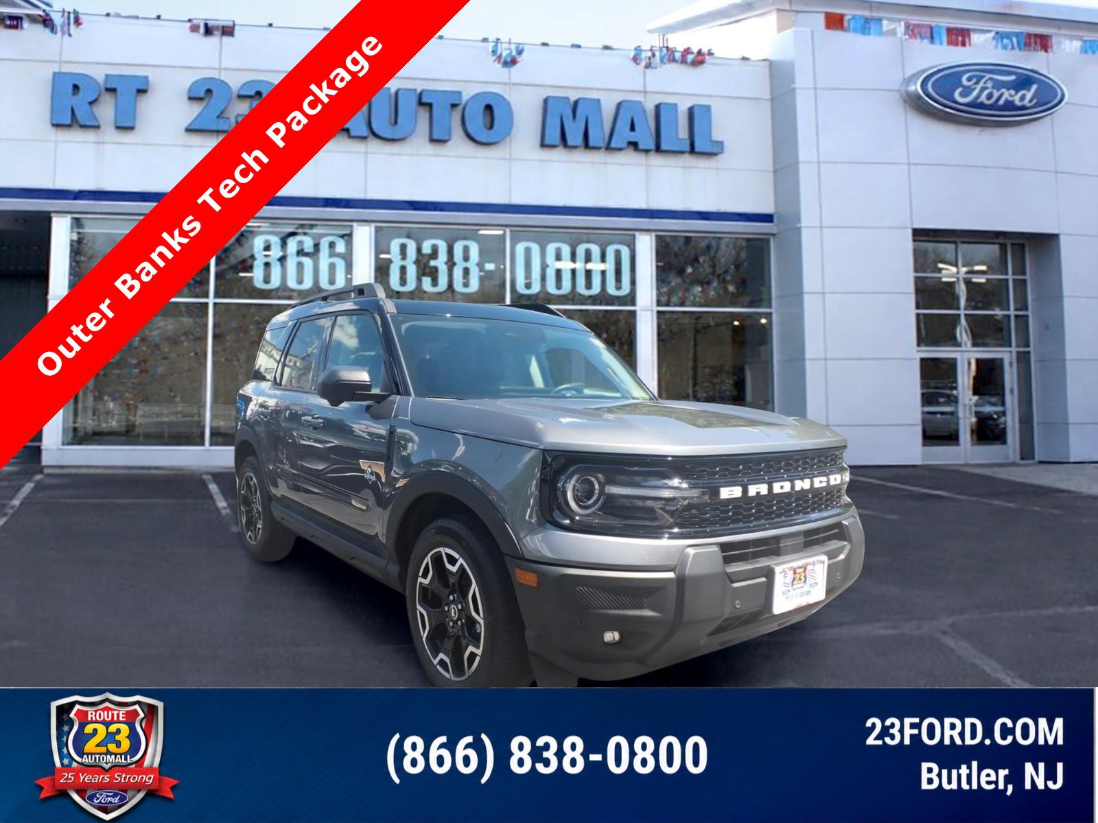 Certified 2025 Ford Bronco Sport Outer Banks w/ Outer Banks Tech Package+
