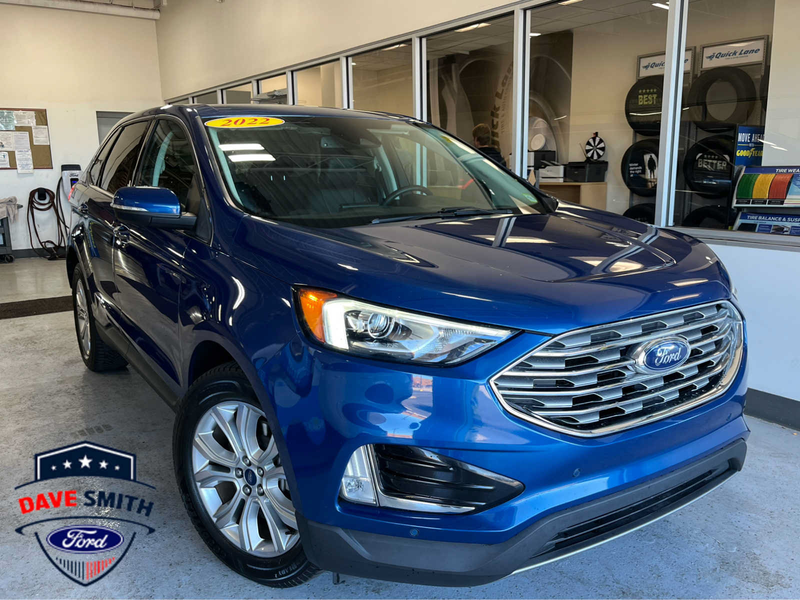 Certified 2022 Ford Edge Titanium AWD/4WD image 1