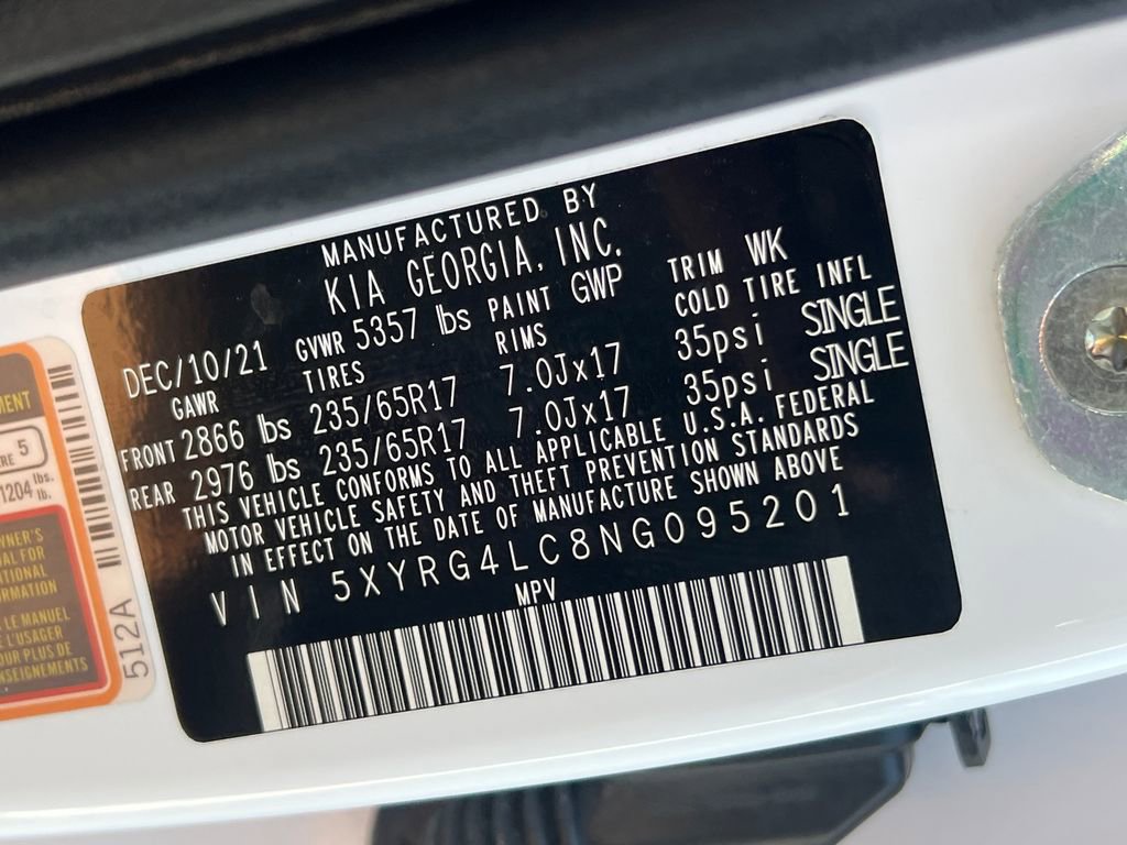Used 2022 Kia Sorento LX FWD image 32