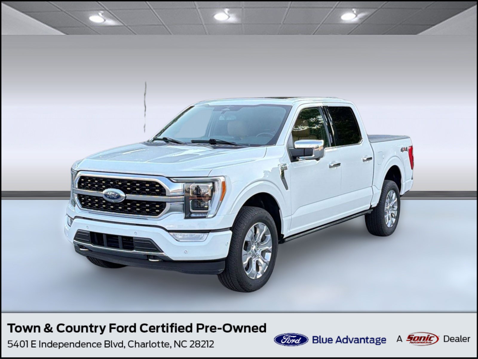 Certified 2023 Ford F150 Platinum w/ Equipment Group 701A High AWD/4WD image 1