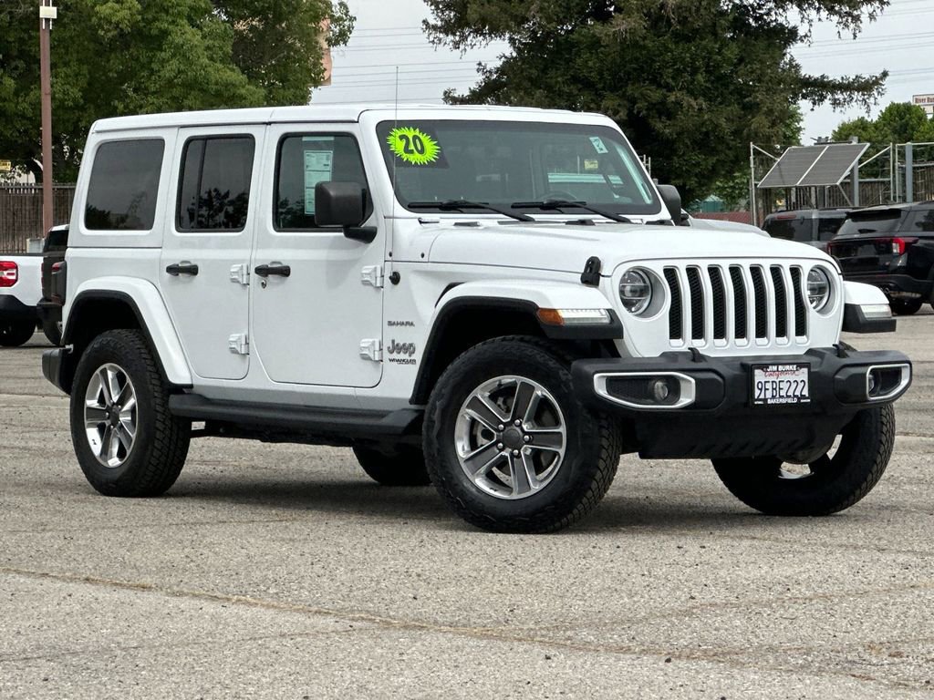 Used 2020 Jeep Wrangler Unlimited Sahara image 7