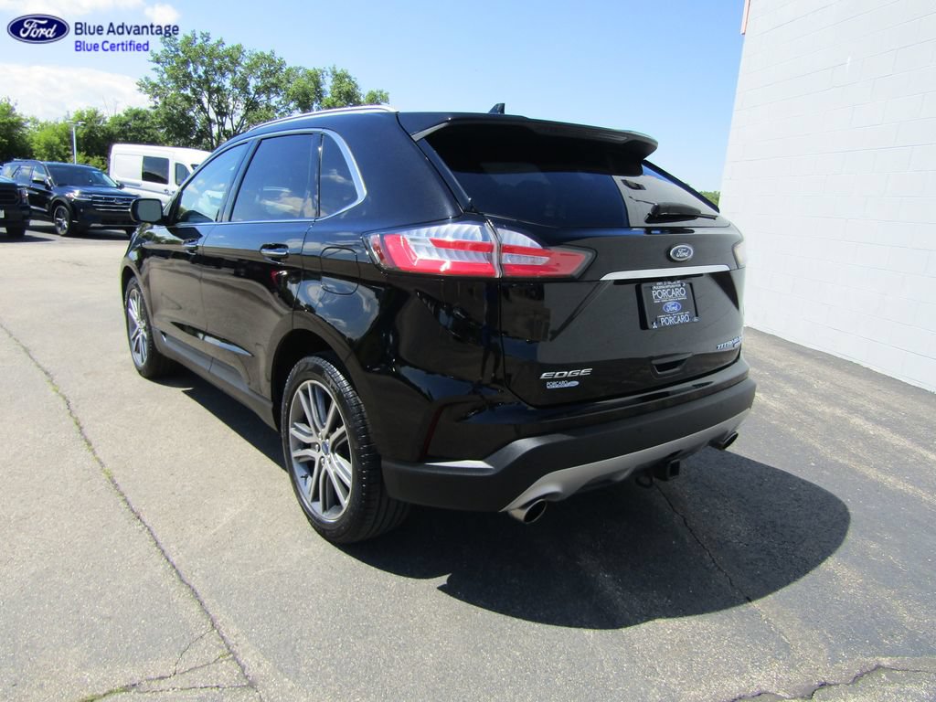 Certified 2019 Ford Edge Titanium w/ Cold Weather Package AWD/4WD image 5