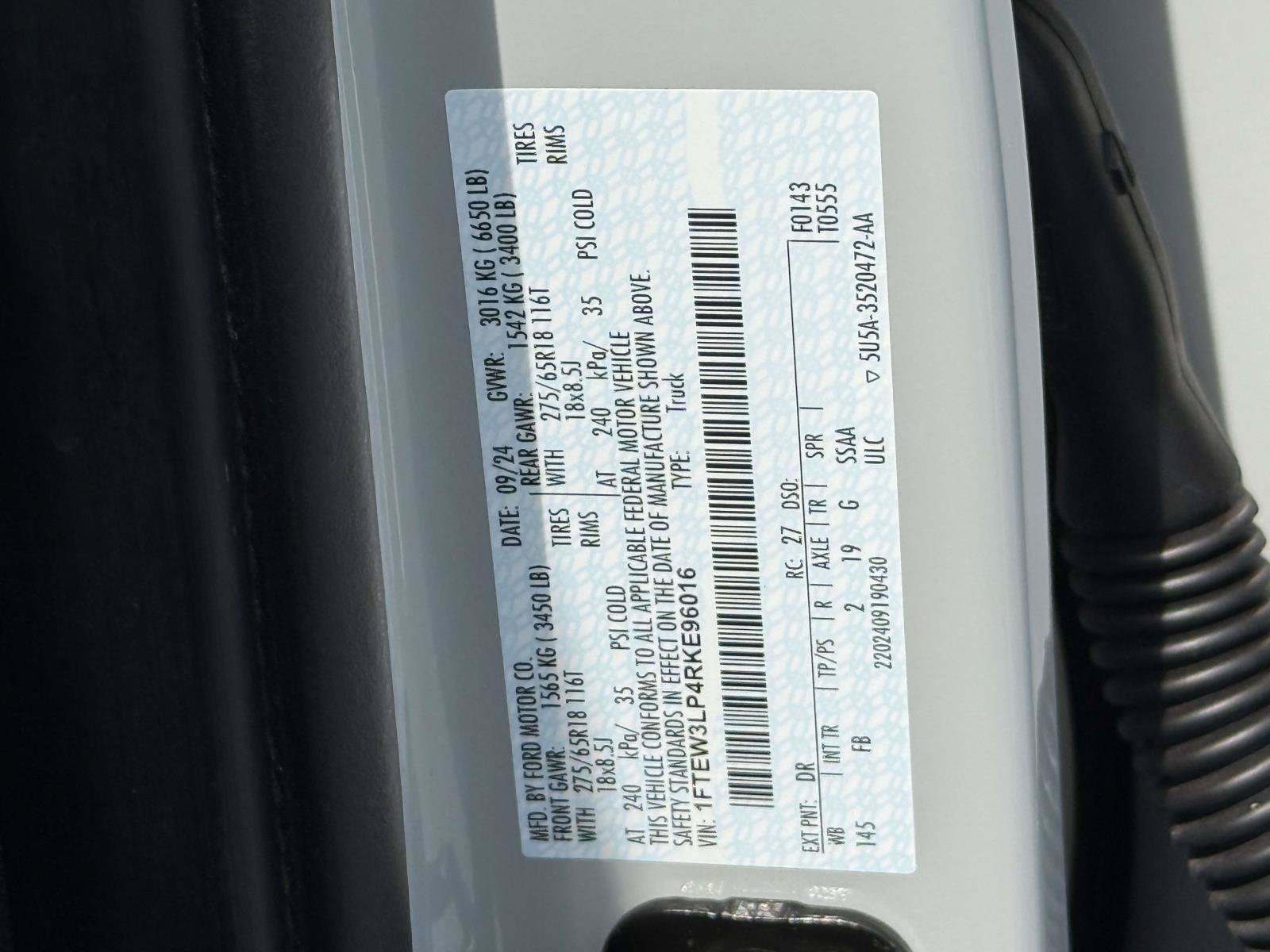 Certified 2024 Ford F150 XLT w/ Equipment Group 302A MID AWD/4WD image 32