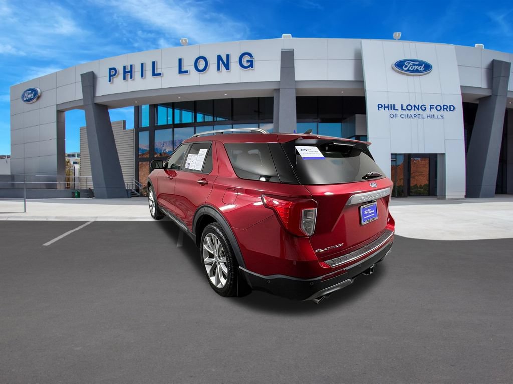 Certified 2021 Ford Explorer Platinum w/ Equipment Group 601A AWD/4WD image 3