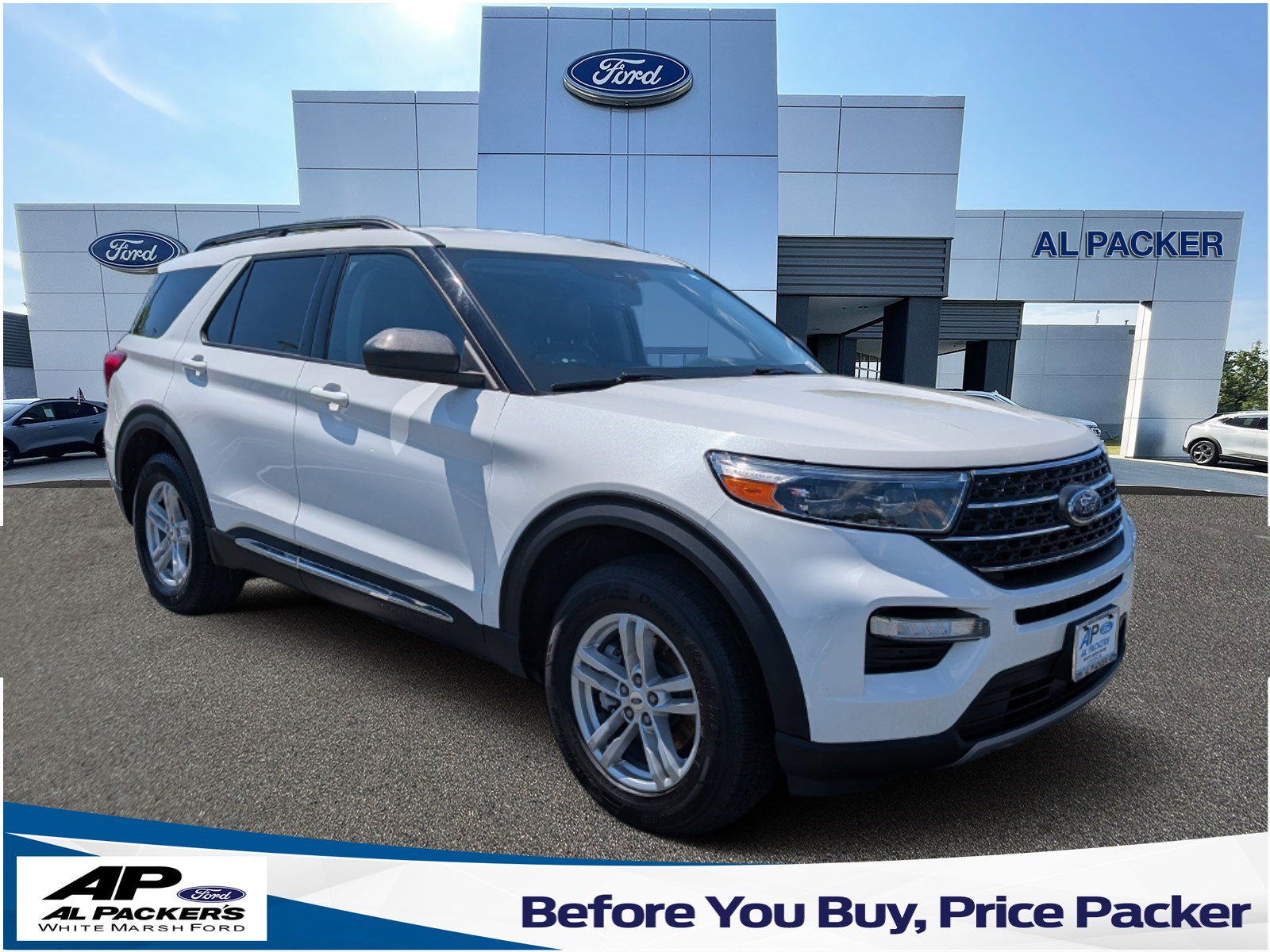 Certified 2022 Ford Explorer XLT w/ Equipment Group 202A AWD/4WD image 1