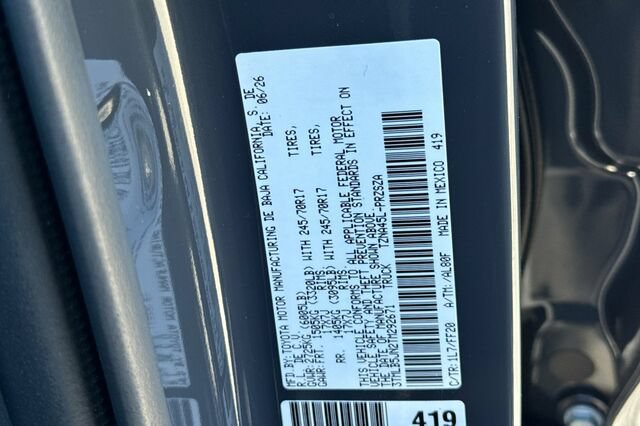 Used 2026 Toyota Tacoma SR5 AWD/4WD image 28
