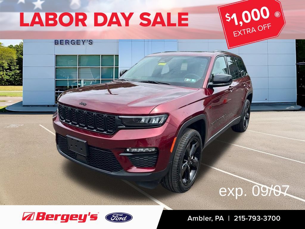 Used 2024 Jeep Grand Cherokee Limited w/ Black Appearance Package