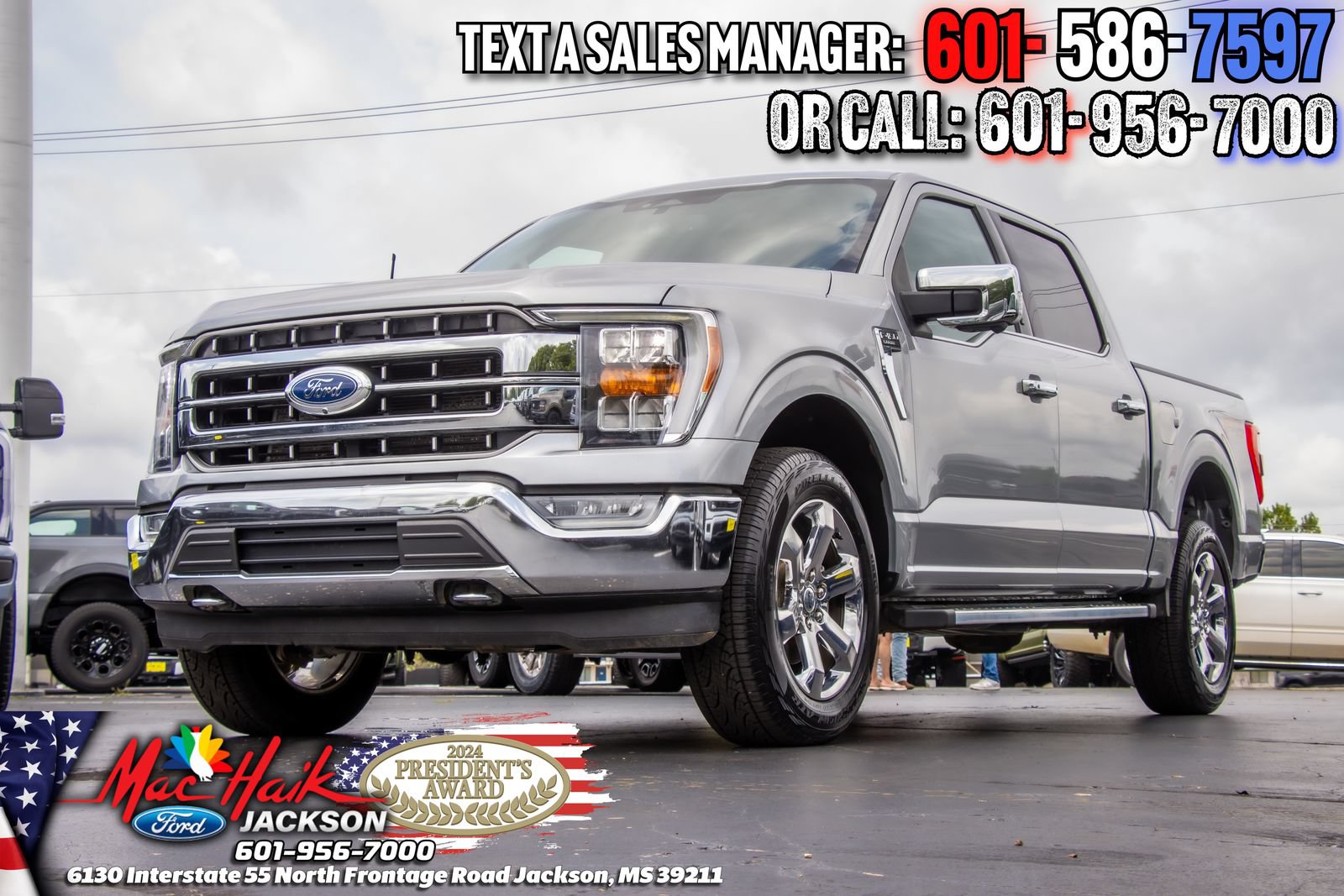 Certified 2023 Ford F150 Lariat w/ Trailer Tow Package AWD/4WD image 3