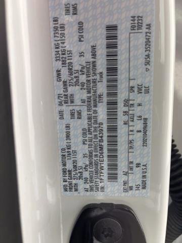 Certified 2021 Ford F150 Platinum w/ Equipment Group 701A High image 34