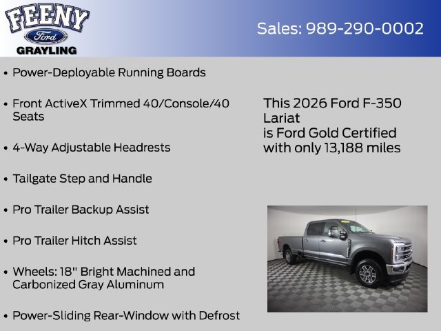 Certified 2026 Ford F350 Lariat w/ Lariat Ultimate Package AWD/4WD image 24
