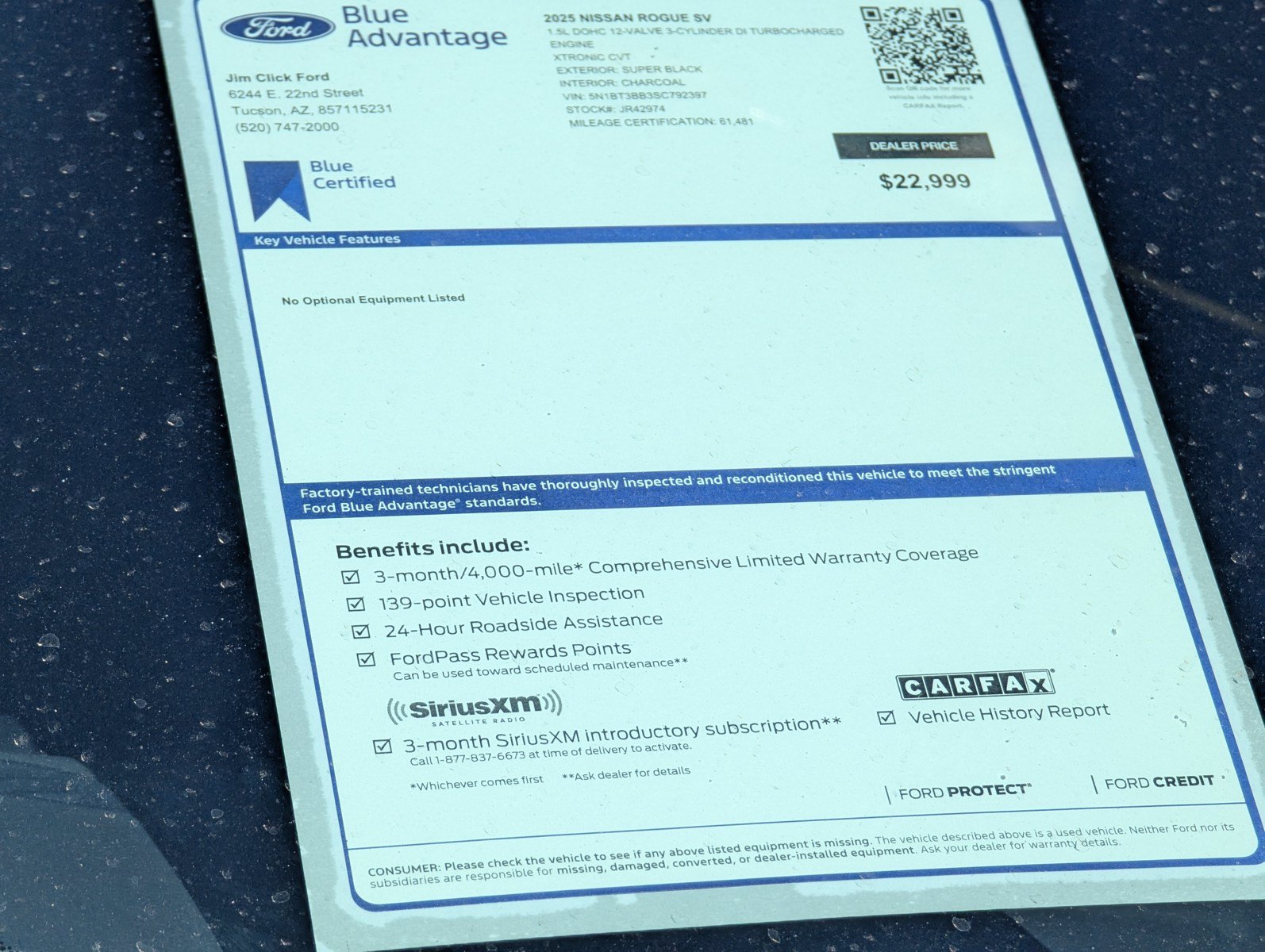 Used 2025 Nissan Rogue SV AWD/4WD image 14
