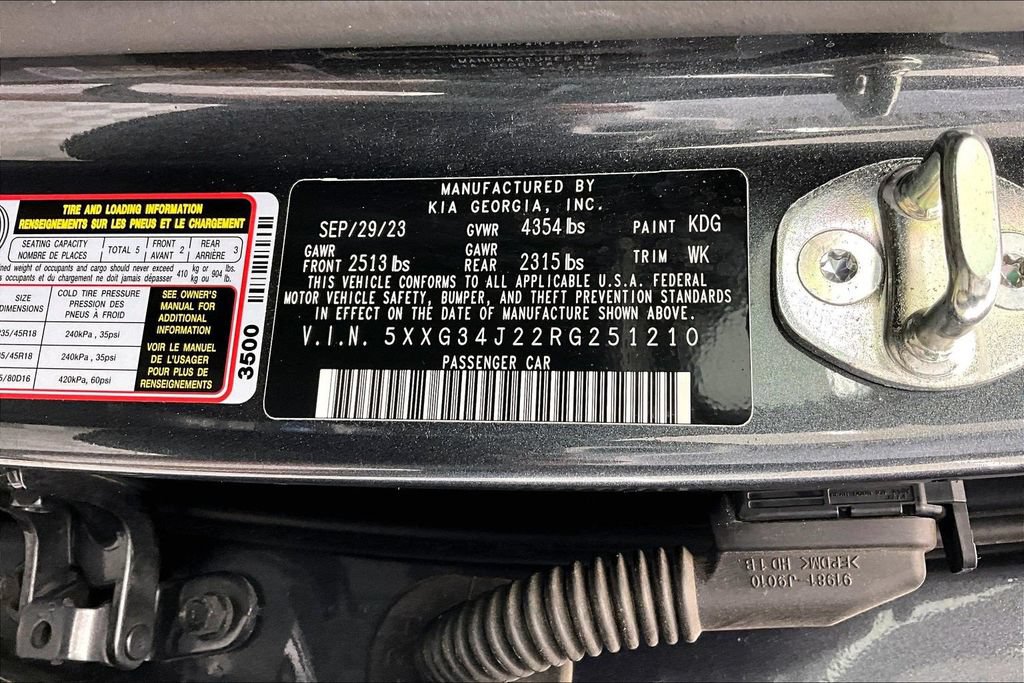 Used 2024 Kia K5 EX w/ EX Premium Package FWD image 35
