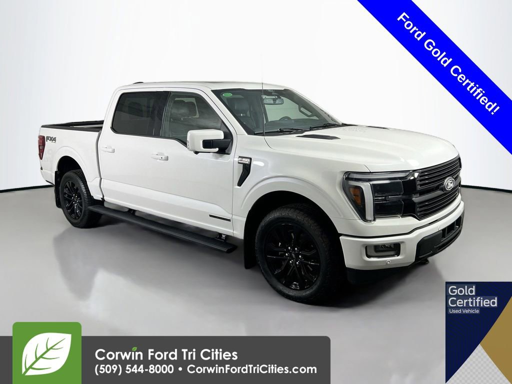 Certified 2025 Ford F150 Platinum w/ FX4 Off-Road Package