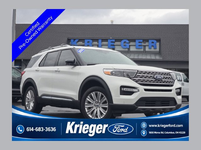 Certified 2022 Ford Explorer Limited w/ Hybrid Equipment Group 310A