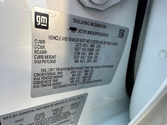 Used 2023 GMC Sierra 1500 SLE AWD/4WD image 19