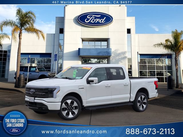 Certified 2023 Ford F150 Lightning Platinum