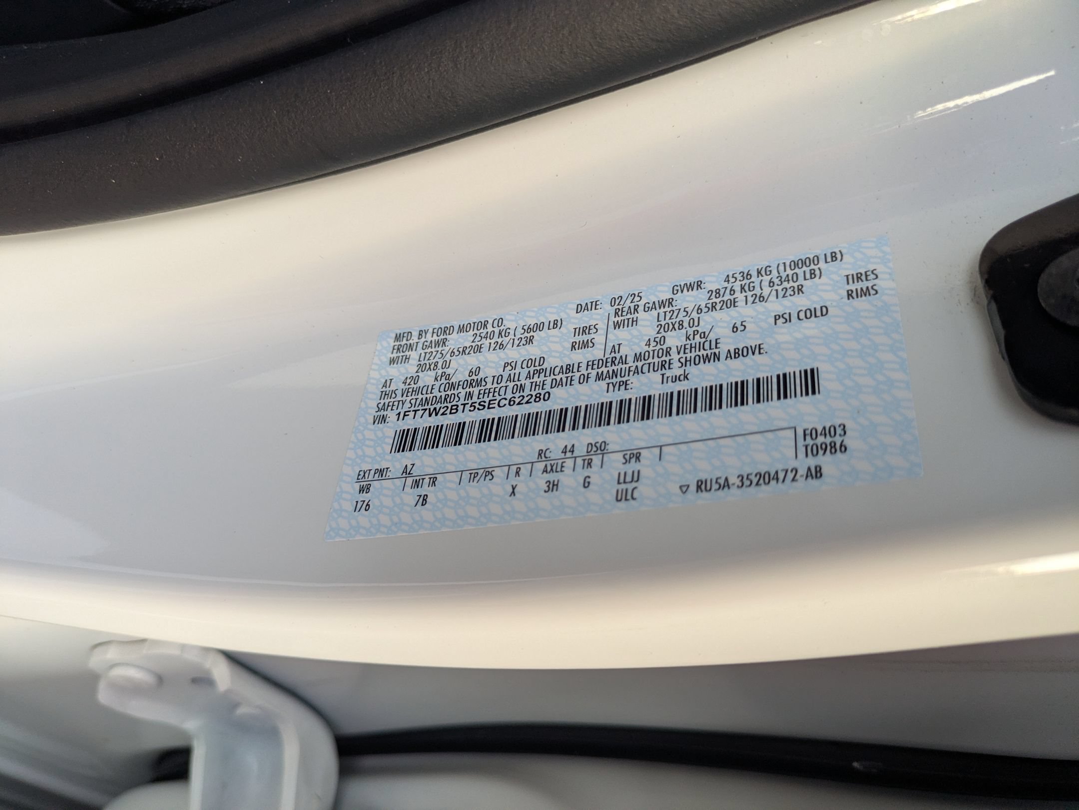 Certified 2025 Ford F250 Platinum AWD/4WD image 45