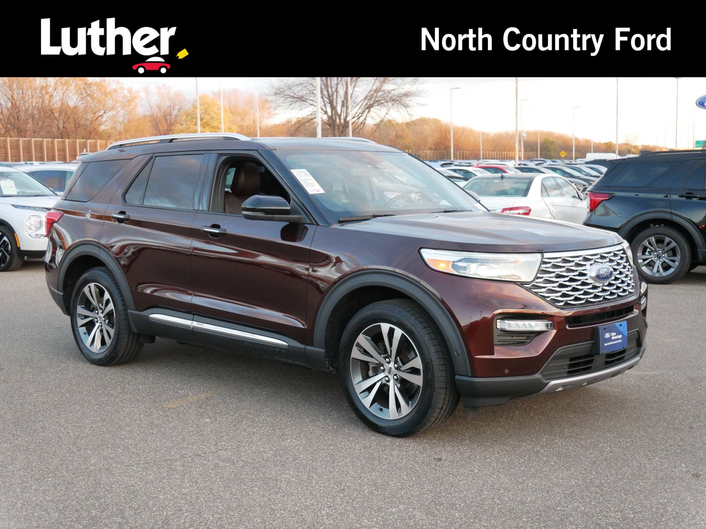 Certified 2020 Ford Explorer Platinum w/ Premium Technology Package
