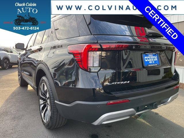 Certified 2025 Ford Explorer Platinum w/ LUX Leather Package image 10