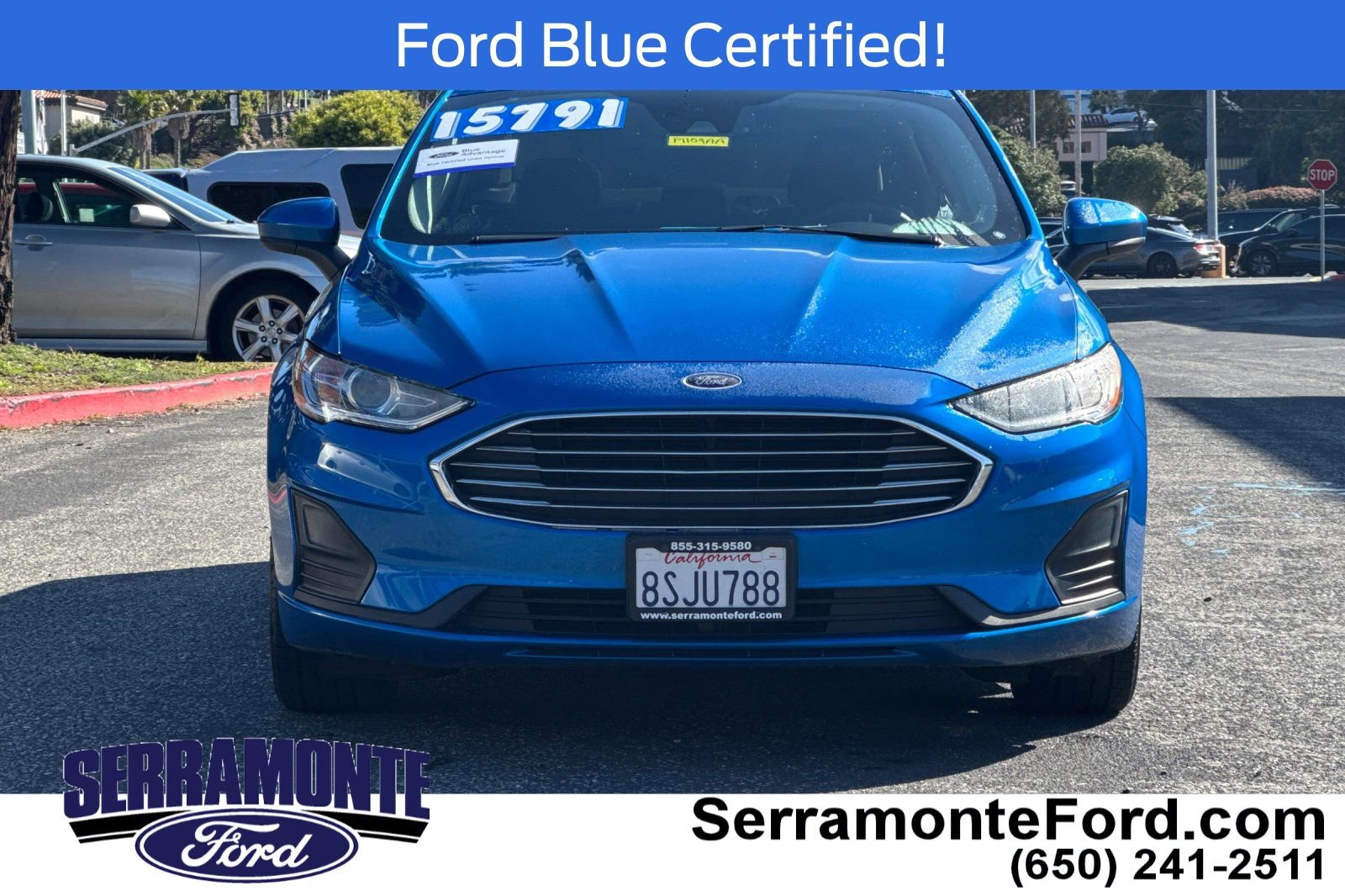 Certified 2020 Ford Fusion SE FWD image 12
