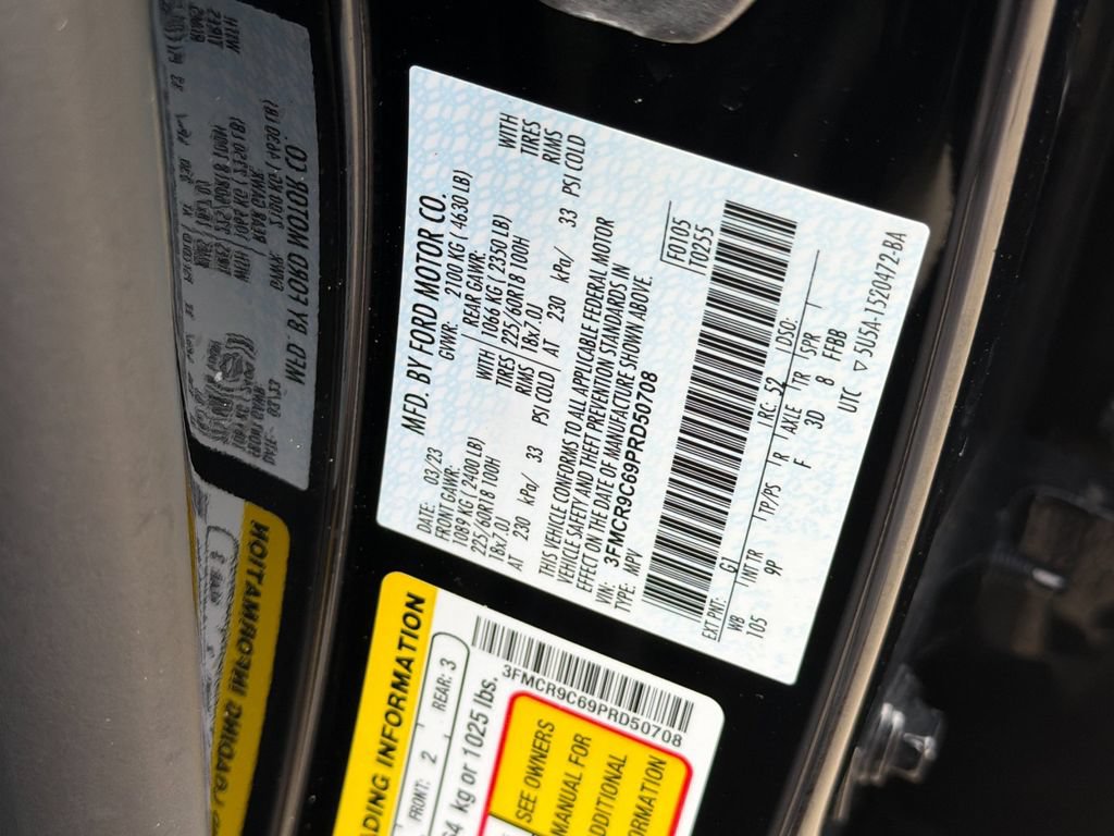 Certified 2023 Ford Bronco Sport Outer Banks w/ Tech Package AWD/4WD image 29