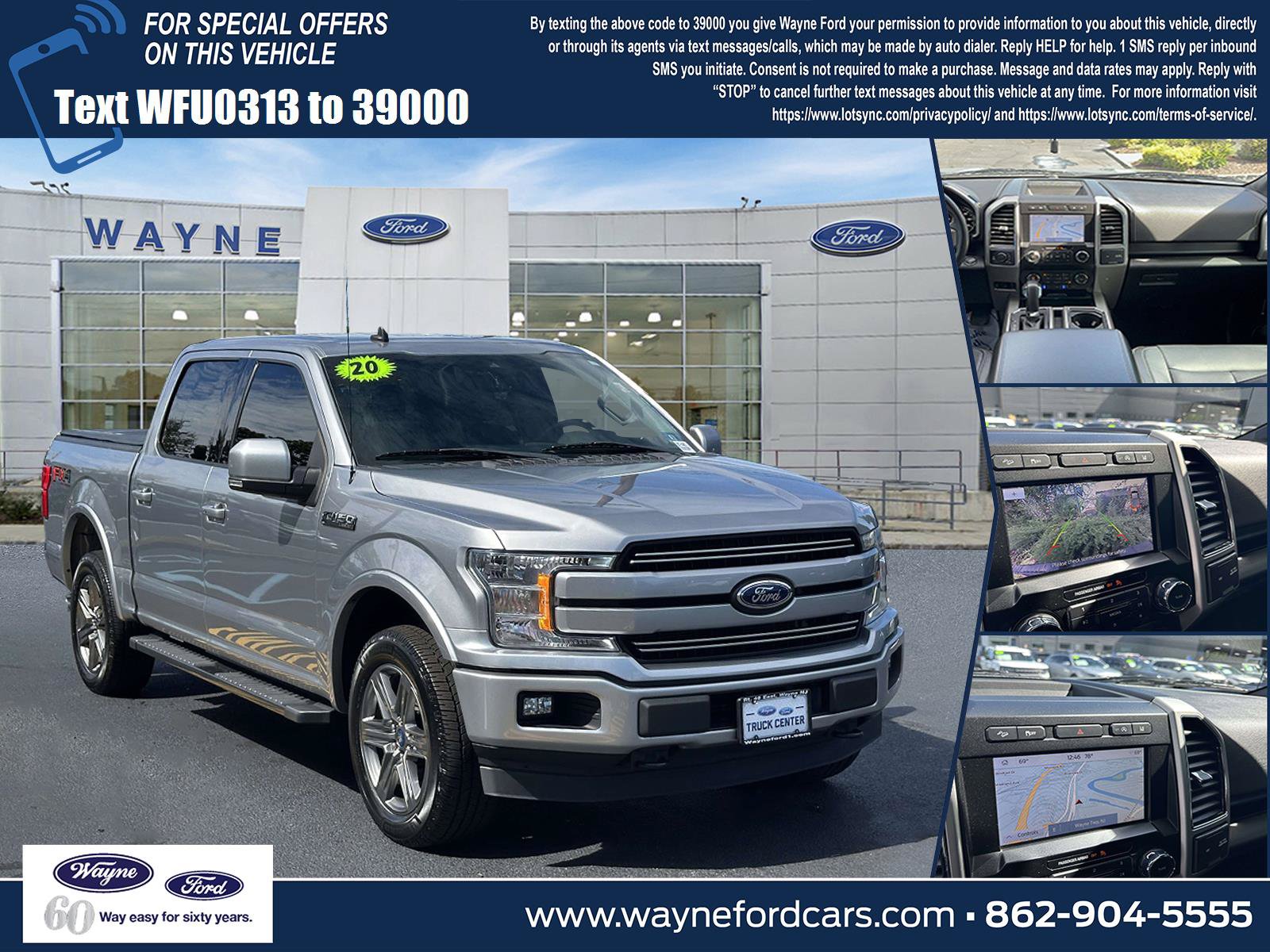 Certified 2020 Ford F150 Lariat AWD/4WD image 1