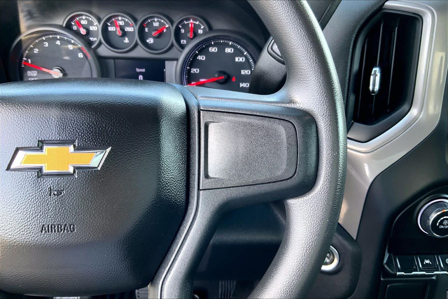Used 2022 Chevrolet Silverado 1500 Custom w/ LPO, Dark Essentials Package RWD image 21