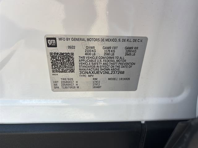 Used 2022 Chevrolet Equinox LT AWD/4WD image 21
