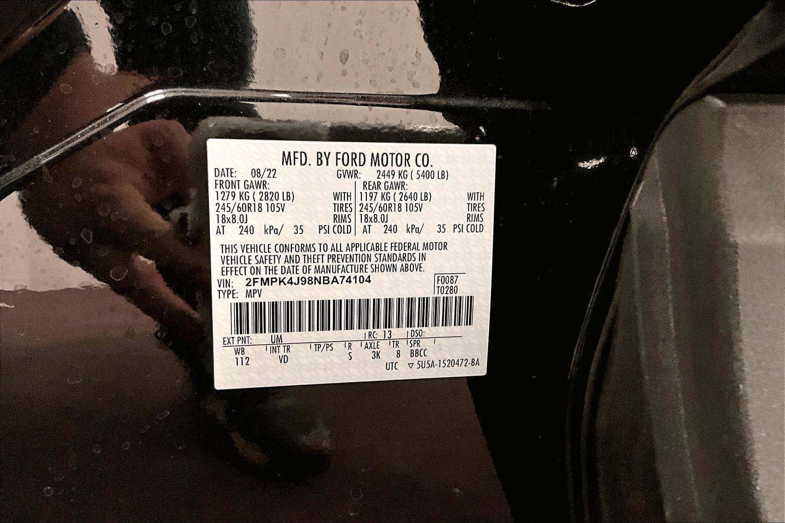 Certified 2022 Ford Edge SEL w/ Convenience Package image 32