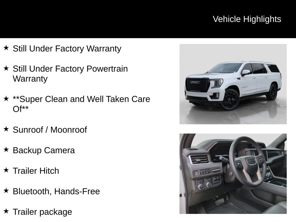 Used 2024 GMC Yukon XL Denali w/ Max Trailering Package image 12