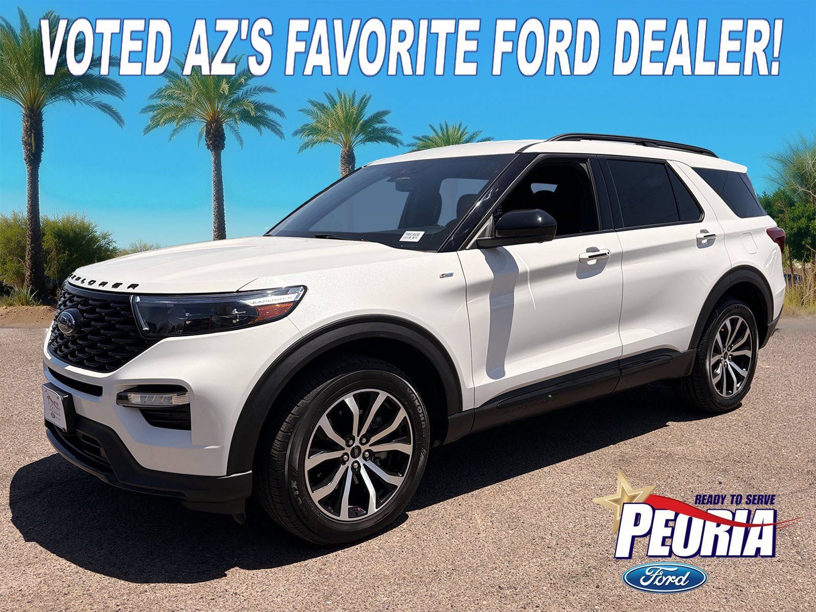 Certified 2023 Ford Explorer ST-Line AWD/4WD image 1
