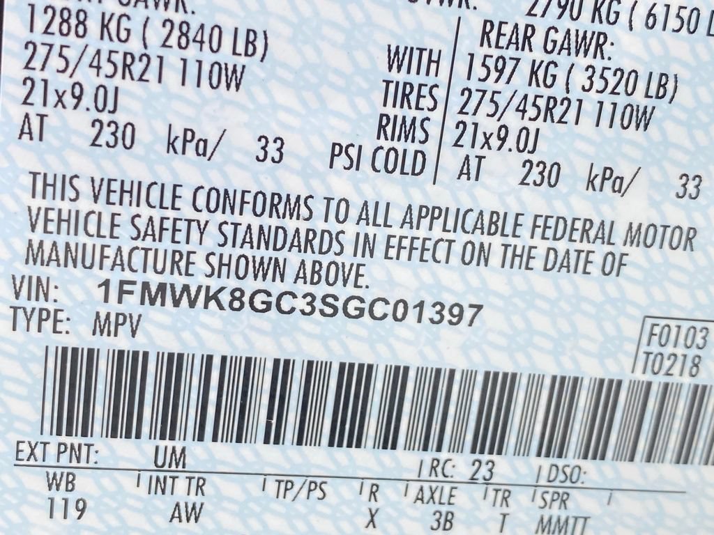 Certified 2025 Ford Explorer ST w/ Sun And Sound Package AWD/4WD image 32