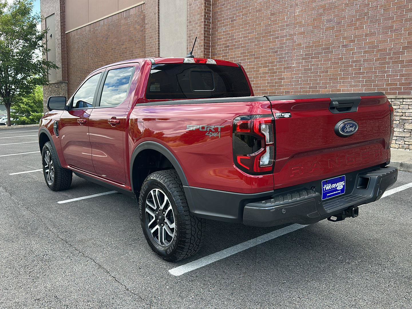 Certified 2025 Ford Ranger Lariat w/ Advanced Towing Package AWD/4WD image 3