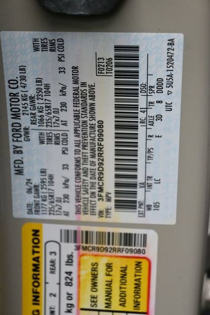 Certified 2024 Ford Bronco Sport Badlands AWD/4WD image 35